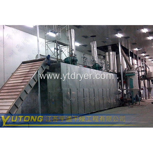 DWT Continous Industrial seaweed drying machine